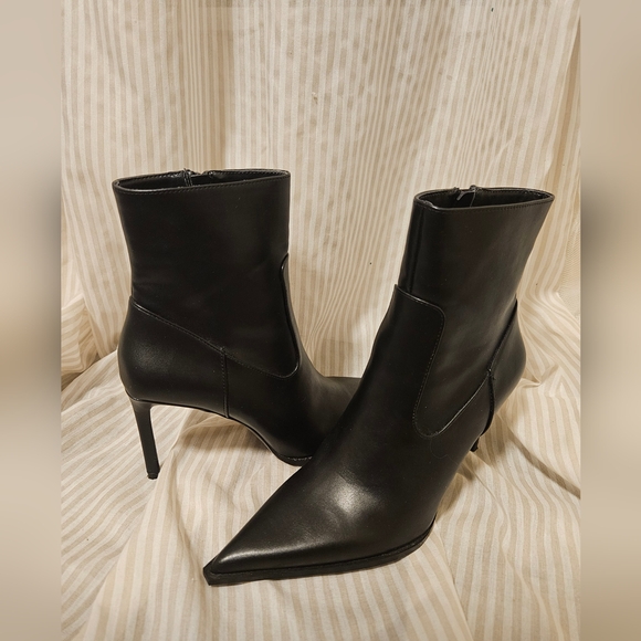 ✨️Zara✨️POINTED-TOE HEELED ANKLE BOOTS - Picture 7 of 16